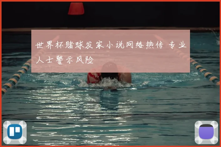 世界杯赌球发家小说网络热传 专业人士警示风险