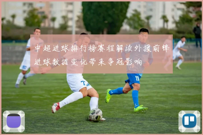 中超进球排行榜赛程解读外援前锋进球数据变化带来争冠影响